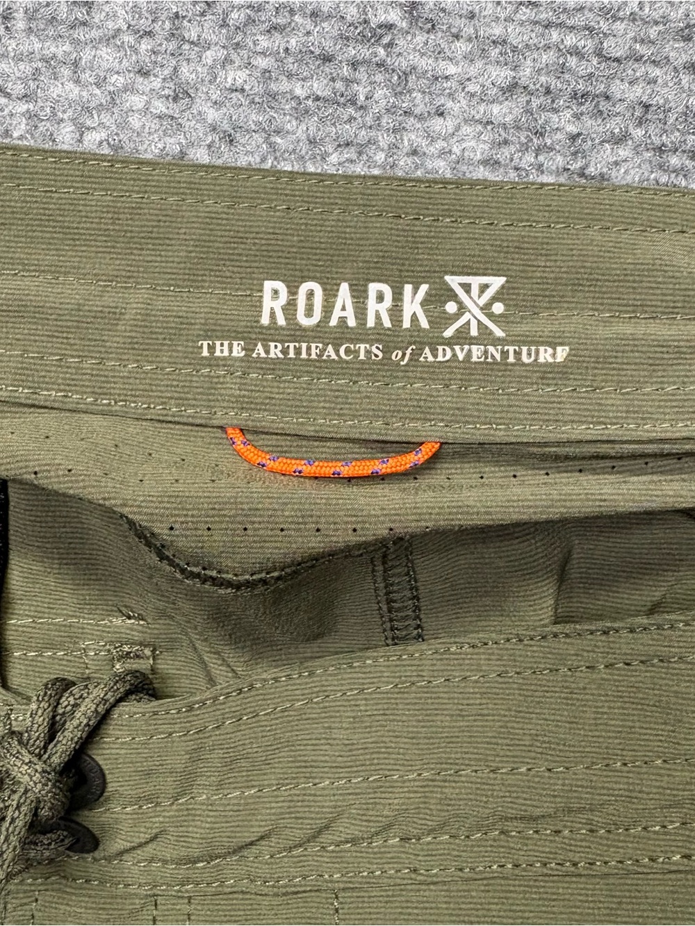 Roark Shorts Mens 34 Green Layover Trail 3.0 Hiking Traveling Hiker Outdoors - Picture 3 of 10